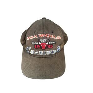 Vintage Starter The Classic Chicago Bulls 1991-1993 NBA World Champions Snapback
